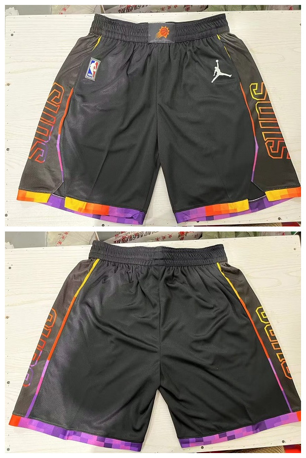 Men's Phoenix Suns Black Shorts (Run Small)